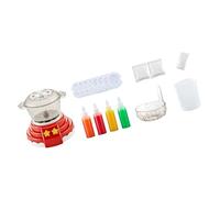 Tsophreniq Educational Roleplay Game Set Kitchen Toy Hot Pots Maker with Multiple Accessories for Toddler Fine Motor Skill Exercise Kitchen Playset