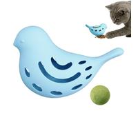Tsophreniq Engaging Chew Treats Dispenser Toy with Mint Ball Food Puzzle Teaser for Relaxation and Indoor Engagement Chew