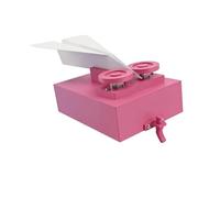 Tsophreniq Engineering Challenge Flying Machine Catapult Set Paper Plane Catapult Set for Aspiring Scientists & Inventors ABS Aircraft Starter Toy