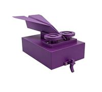 Tsophreniq Engineering Challenge Flying Machine Catapult Set Paper Plane Catapult Set for Aspiring Scientists & Inventors ABS Aircraft Starter Toy