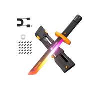 Tsophreniq Ergonomic Handle Sparking Effect Swords Toy with Simulation Sound and LED Effects for Children Boys Favor Birthday Gift Ergonomic Handle Sparkling Light Multicolor Sparking