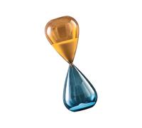 Tsophreniq Eye Catching Glass Hourglasses Timer 10 15 30 Minutes Fashion Sand Timer for Home Decors and Meditations Offices Decorative