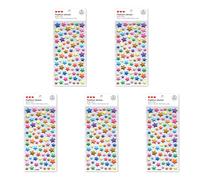 Tsophreniq Fun Shaped Foam Stickers Safe Soft Notebook Phone Camera Decors Encourages Creative Play and Positive Behavior Journal Making Supplies Steel Decoration
