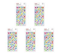 Tsophreniq Fun Shaped Foam Stickers Safe Soft Notebook Phone Camera Decors Encourages Creative Play and Positive Behavior Journal Making Supplies Steel Decoration