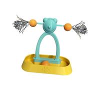 Tsophreniq Identity Activating Whirling Sphere Puss Entertainment Toy Scratch Immune Construction for Permanent Amusement Multiple Scene Puss Entertainment Wheel