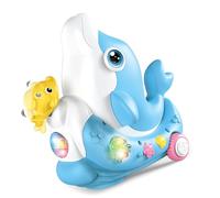Tsophreniq Interactive Infant Toy Electric That Hovers Plays Tunes and Glows Encourages Movement and Discovery Musical Floating Ball Toy