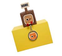 Tsophreniq Natural Wood Keychain Serving As Wall Art with Unique Face Option for Quick Home Decoration Ornament Upgrades Gift Keychain