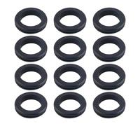 Tsophreniq Of 12 Resistant Cable Grommets Home Electronics Wire Hoop Rubber Texture for Power Data and Sound Video Wire Empty Cable Management Hoop