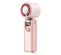Tsophreniq Portable Handheld Fan with Ice Semiconductor Technology, 199 Adjustable Speeds, Lightweight for Outdoor Use Neck Fan