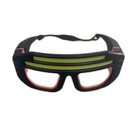 Tsophreniq Practical Headlight Glasses with 3 Adjustable Light Modes Comfortable Headlamp Texture for Running Cycling Rechargeable Glasses Flashlight