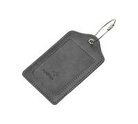 Tsophreniq Practical Privacy Protected Travel Label with Sturdy Metal Hook and Multi Color Option for Easy Identification PU Luggage Identifier Colorful Luggage Labels for Family