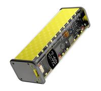 Tsophreniq Professional 65W Battery Storage Case with DC3.8x1.35mm / DC5.5x2.1mm Type C Outputs and Intelligent Voltages Control Case