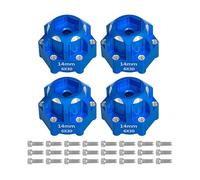 Tsophreniq Quick Install Wheel Mounts Heavy Duty Car Hubs Set for 1/10 Scale Remote Control Cars in 12mm & 14mm Options Off Road Trucks Spell