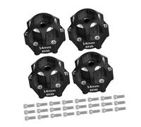 Tsophreniq Quick Install Wheel Mounts Heavy Duty Car Hubs Set for 1/10 Scale Remote Control Cars in 12mm & 14mm Options Off Road Trucks Spell