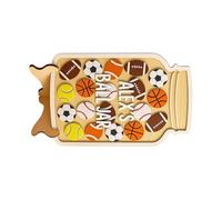 Tsophreniq Safe Wooden Prize Keeper Motivates Childrens Positive Actions with Easy Push Together Construction Safe Wooden