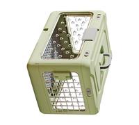 Tsophreniq See Through Foldable Pet Carrier Portable Travel Accepted Handheld Design for Small Dogs and Cats Portable Foldable Pet Carrier Viewing Window Design for Small Dog Travel Comfort