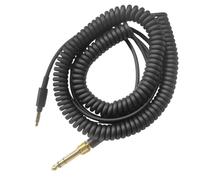 Tsophreniq Spring Retractile ASSISTANT Cord for 1000XM5 Headphones Tall Standard PVC Substance Strengthened Music Knowledge Twist Complimentary Spring Headphone Wire