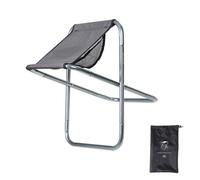 Tsophreniq Strength Aluminum Alloy Construction Foldable Stool for Artists Travelers and Family Gatherings Fishing Chair Aluminum Fishing Chair