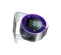 Tsophreniq Table Fan with 100 Speed Settings Gentle Ventilation Feature Night Light Function ABS Substance Fan