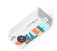 Tsophreniq Thin Permanent Tiny Camera for Kids Full Resolution Video Simple Tap Control Transportable ABS Long Battery for Fun Long Battery Camera