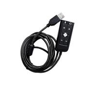 Tsophreniq USB Sound Processor with Modifiable Micr and Headphone Capacity Control Facilitating Individualized Management During Calls and Play Meetings USB Card