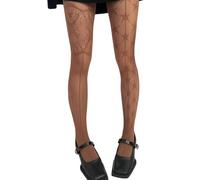 Tsophreniq Ventilated Against Tear Women ' s Leggings Uneven Line Star Print Flexible Polyamide Continuous Fit Women ' s Uneven Star Hosiery