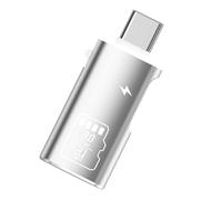 Tsophreniq Wide Compatible Type C to Card Adapter Supporting Fast Charging and Data Syncing Card Reader Type C Adapter