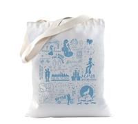 TSOTMO 1989 Album Merch Music Tote Bag for Music Lovers Wildest Dreams New Romantics Out of the Woods (Music 89)
