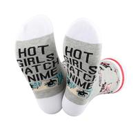 TSOTMO Anime Merch Anime Girls Novelty Socks for Anime Fans Boba Sushi Lovers Gift Manga Japanese Gift (UK, Alpha, One Size, Regular, Regular, ANIME socks)