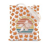 TSOTMO Be a Goldfish TV Show Merch Soccer Football Coach Gifts Drama Sport TV Show Merchandise Soccer Lover Tote Bag (Goldfish)