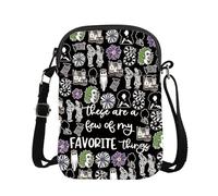 TSOTMO Broadway Musical Inspired Gift Coral Snake Lover Crossbody Bag Halloween Horror Nights Gift Horror Movie Fans Gift (juice thing Cross)