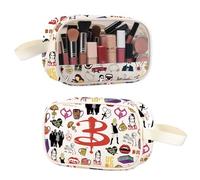 TSOTMO BTVS Merchandise Inspired Makeup Bag Vampire Movie Lover Buffy Vampire Fans Toiletry Bag (BTV Bag)