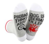 TSOTMO Crime Show Merch Gift Serial Killers Gift for Crime Show Lovers Horror Movie Novelty Socks Crime Junkie Gift (KILLERS, Socks)
