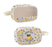 TSOTMO Cruise Ducks Zipper Pouch Cruise Vacation Gift Duck Hunter Nautical Cartoon Gift for Cruising Lovers, Duck Hunter, Cosmetic Bags