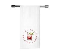 TSOTMO Dirty Shirley Cocktail Gift Cocktail Lovers Gift Wine Gift in My Dirty Shirley Era Kitchen Towel Dish Towel (Shirley Era Towel)