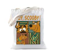 TSOTMO Dog Cartoon Merch Tote Bag Mystery Machine Gift Shaggy Velma Fred Gift for Cartoon Fans (SC Dog)