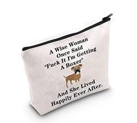 TSOTMO Dog Owner Gift Boxer Lover Gift A Wise Woman Once Said Fuck it,I'm Getting a Boxer and she Lived Happily Ever After (U.Boxer)