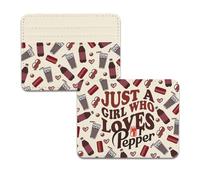 TSOTMO Drinks Merch Card Holder for Drinker Drinks Lover Pocket Wallet Skinny Juice Diet Drink Soda Lovers Gift (PPE Wallet)