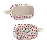 TSOTMO Drinks Merch Makeup Bag Pepper Soda Drinks Gift for Soda Lovers Pepper Drinking Gift for Drinker, Never PE Bag, Cosmetic Bags