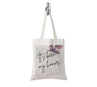 TSOTMO Fantasy Reader Gift It's Been My Honor Tote Bag Book Quote Book Lover Bookish Gift for Women, My Honor Tote, Fashion