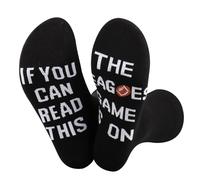 TSOTMO Football Novelty Socks Football Merch Gift Football Life Gift For Football Players Coach Football Lovers Gift