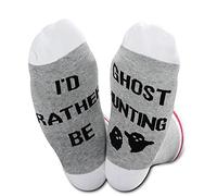 TSOTMO Ghost Hunter Punch Gift Ghost Hunting Gift Paranormal Investigator Gift Socks Adventurous Spirit Socks (U.Ghost Hunting)