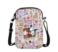 TSOTMO Gravity Movie Merch Dipper And Mabel Mystery Twins Crossbody Bag for Movie Fans Dipper Mabel Fans Gift, Mystery Cross