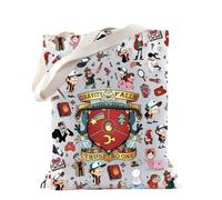 TSOTMO Gravity Movie Merch Trust No One Tote Bag for Movie Fans Scared Dipper Mabel Gift Mystery Shack Gift (Trust No One)