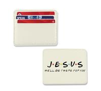 TSOTMO Jesus Religious Card Holder Faith Based -Christian Quote Gift Jesus Believer Card Wallet Religious Scripture Gift (Jesus You Wallet)