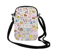 TSOTMO Just A Licensed Listener Crossbody Bag Graduation Gift for Therapists New Counselor Mental Health Advocacy, Just Listener Cr, Fashion