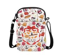 TSOTMO Kiki's Anime Movie Merch Gift Magic Delivery Service Cartoon Lover Crossbody Bag Bed Breakfast Inspired Gift (Kiki's Cross)