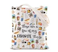 TSOTMO Laura Bookish Inspired Gift Farmhouse Gift Little House Book Lover Tote Bag 70s Farm Farmer Gift Laura Fans Handbag (Little House)