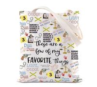 TSOTMO Law SVU Order TV Show Merch Law Detective Team Tote Bag Crime Show Reusable Handbag Special Victims Unit Gift