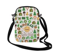 TSOTMO Leader Coquette Gift Camping Keepsake Troop Scout Leader Crossbody Bag End of Year Troop Gift for Women, Cg Club Cr, Fashion